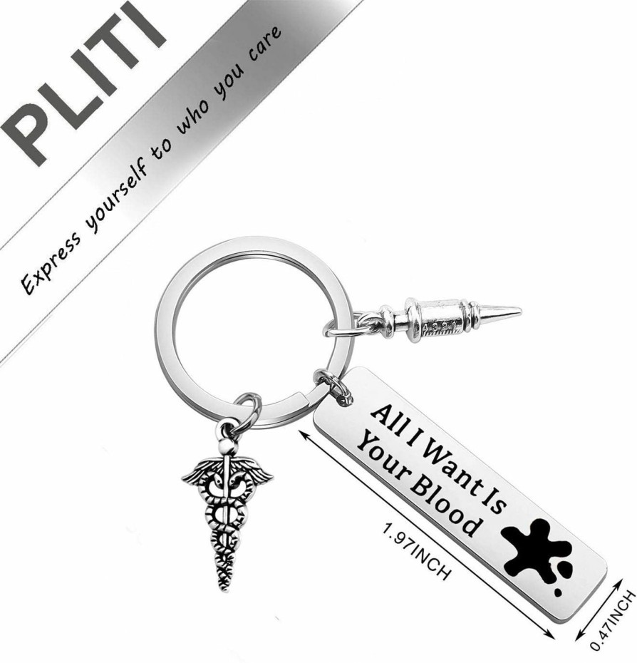 New PLITI Pliti Phlebotomist Gift Phlebotomy Technician Gifts All I Want Is Your Blood Funny Phlebotomist Gifts