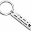 Wholesale ENSIANTH Ensianth Driver Keychain Drive Safe Keychain Drive Safe Text Me When You Get Home Sweet 16 Gift Trucker New Driver Gift