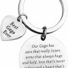 Wholesale BLEOUK Bleouk Grandma Gaga Jewelry Gaga Gift Gaga Keychain Grandma Gift For Gaga Best Gaga Gift For Mother'S Day