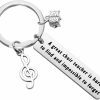 Clearance SEIRAA Seiraa Music Teacher Gift A Truly Great Choir Teacher Is Hard To Find Keychain Thank You Gift For Choir Teacher