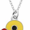 Hot SENFAI Senfai The Latest Fashion Small Duck Animal Pendant Necklaces For Women Yellow Color