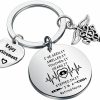 Online WSNANG Wsnang Retirement Gift Nursing Keychain I 'M A Retired Nurse Keychain Enjoy Retirement Gift For Nurse Rn Np Lvn Lpn Bsn