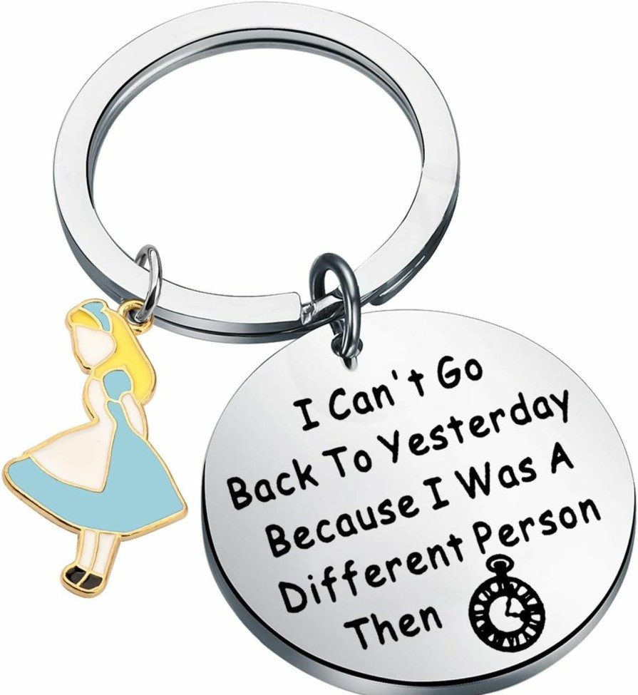 New FOTAP Fotap Alice Inspire Gift Mad Hatter Jewelry Movie Inspire Gift (Person Keychain)