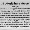 Best WSNANG Wsnang Firefighter'S Prayer Metal Wallet Insert Card Military Jewelry Gifts For Firefighter Hero Fireman Graduation Gift Thin Red Line Jewelry For Boyfriend Husband Dad Son (Firefighter'S Prayer Wc)