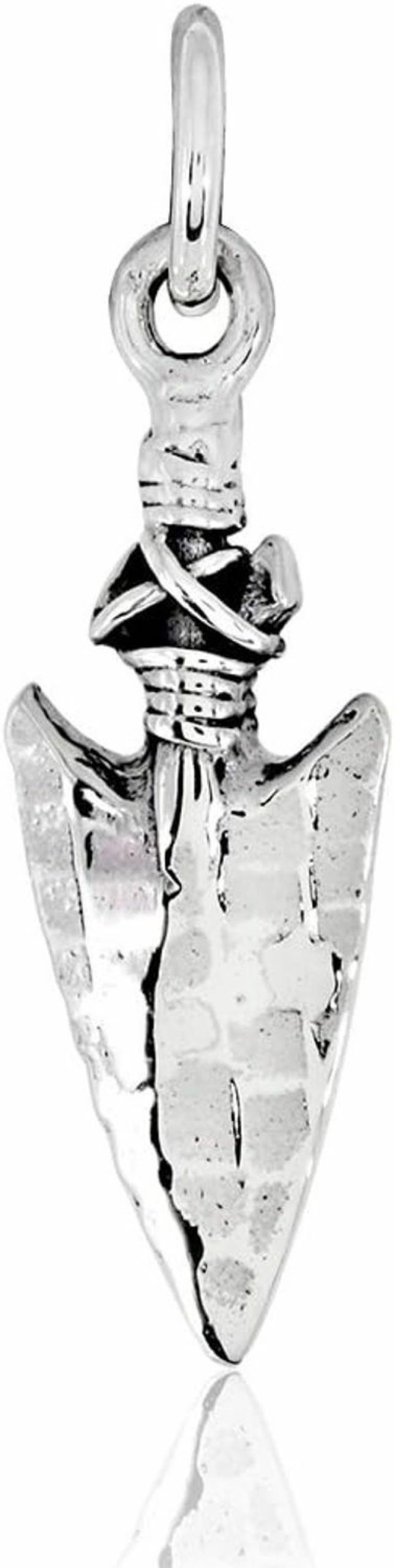 Clearance W | S WITHLOVE SILVER Withlovesilver Solid 925 Sterling Silver Celtic Archer Rock And Arrowhead Pendant