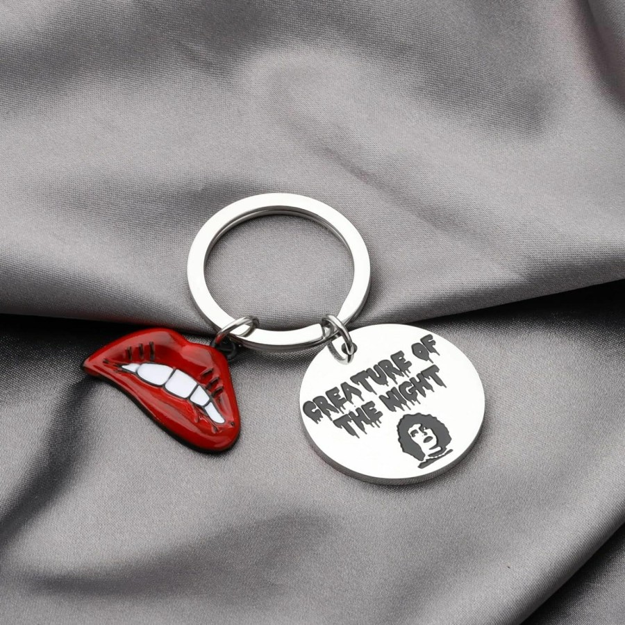 Hot BLEOUK Bleouk Rocky Horror Inspired Keychain Musical Movie Fans Gift Horror Movie Themed Gifts