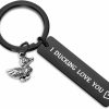 Online ENSIANTH Ensianth Gift For Boyfriend I F*Cking Love You Cute Duck Pun Keychain I Ducking Love You Valentine'S Day