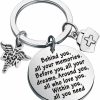 New FEELMEM Feelmem Bsn Graduation Gift Behind You All Your Memories Keychain Bsn Nurse Gifts