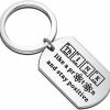 Clearance Gzrlyf Gzrlyf Chemist Keychain Think Like A Proton And Stay Positive Chemistry Gifts For Chemist Chemistry Teacher Science Gifts