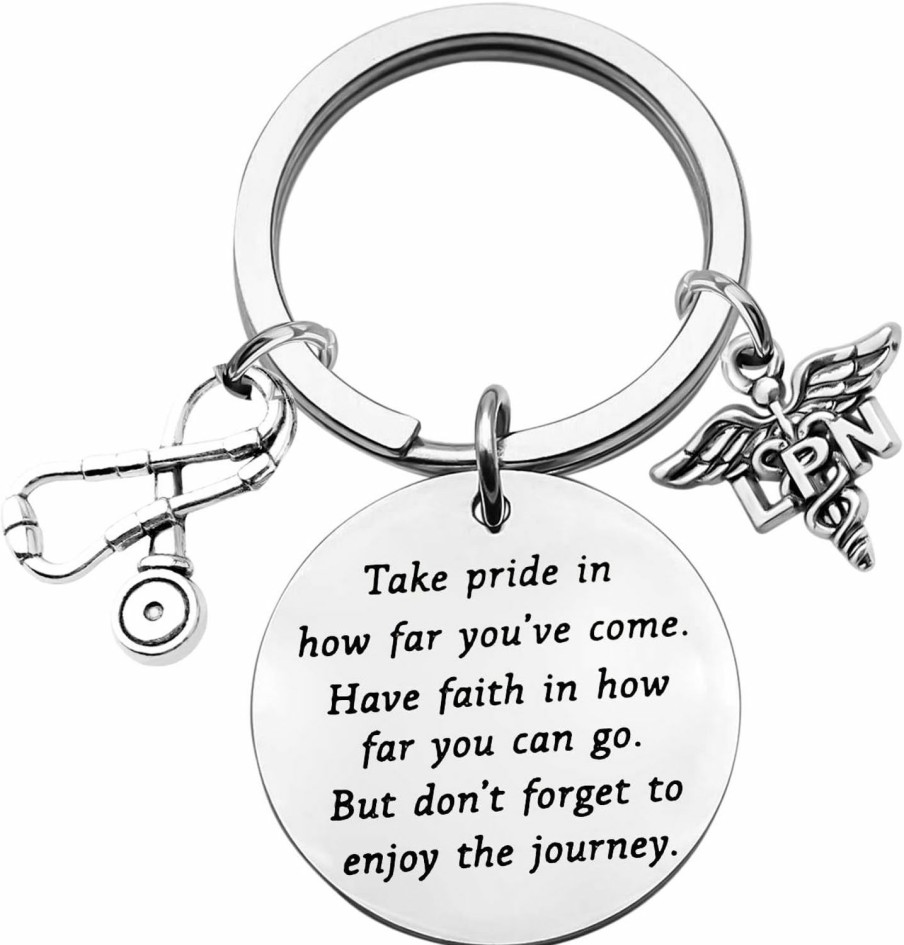 Wholesale FUSTMW Fustmw Lpn Keychain Licensed Physicians Nurse Graduation Gifts Lpn Gifts