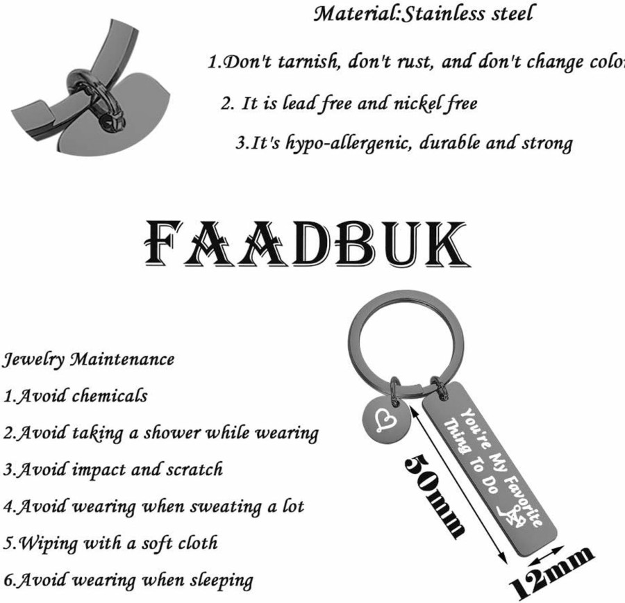 Online FAADBUK Faadbuk Funny Gift For Boyfriend Husband You'Re My Favorite Thing To Do Naughty Gift Idea Gift For Wife Girlfriend