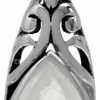 Best Silvershake Silvershake 14X7Mm Natural Marquise Shape Moonstone 925 Sterling Silver Filigree Solitaire Pendant