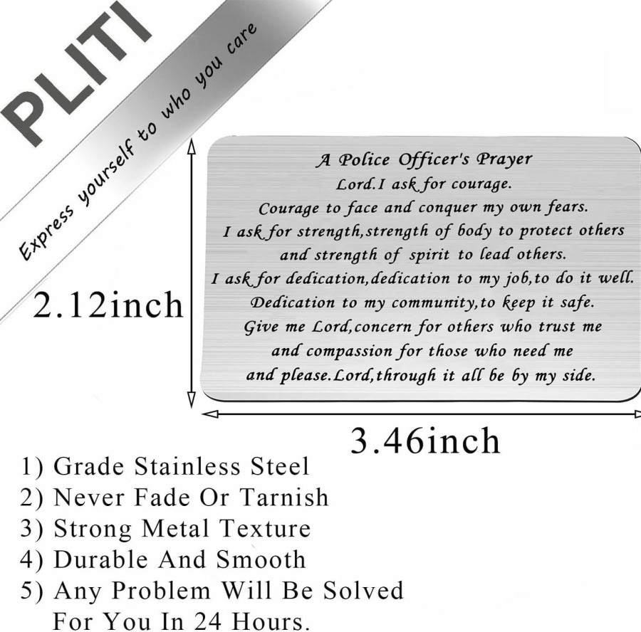 Best PLITI Pliti Police Office'S Prayer Card (Police Office'S Prayer Card)