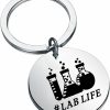 Wholesale SEIRAA Seiraa Lab Week Lab Tech Gift Lab Life Keychain Gift For Biology Chemistry Teacher Science Lovers