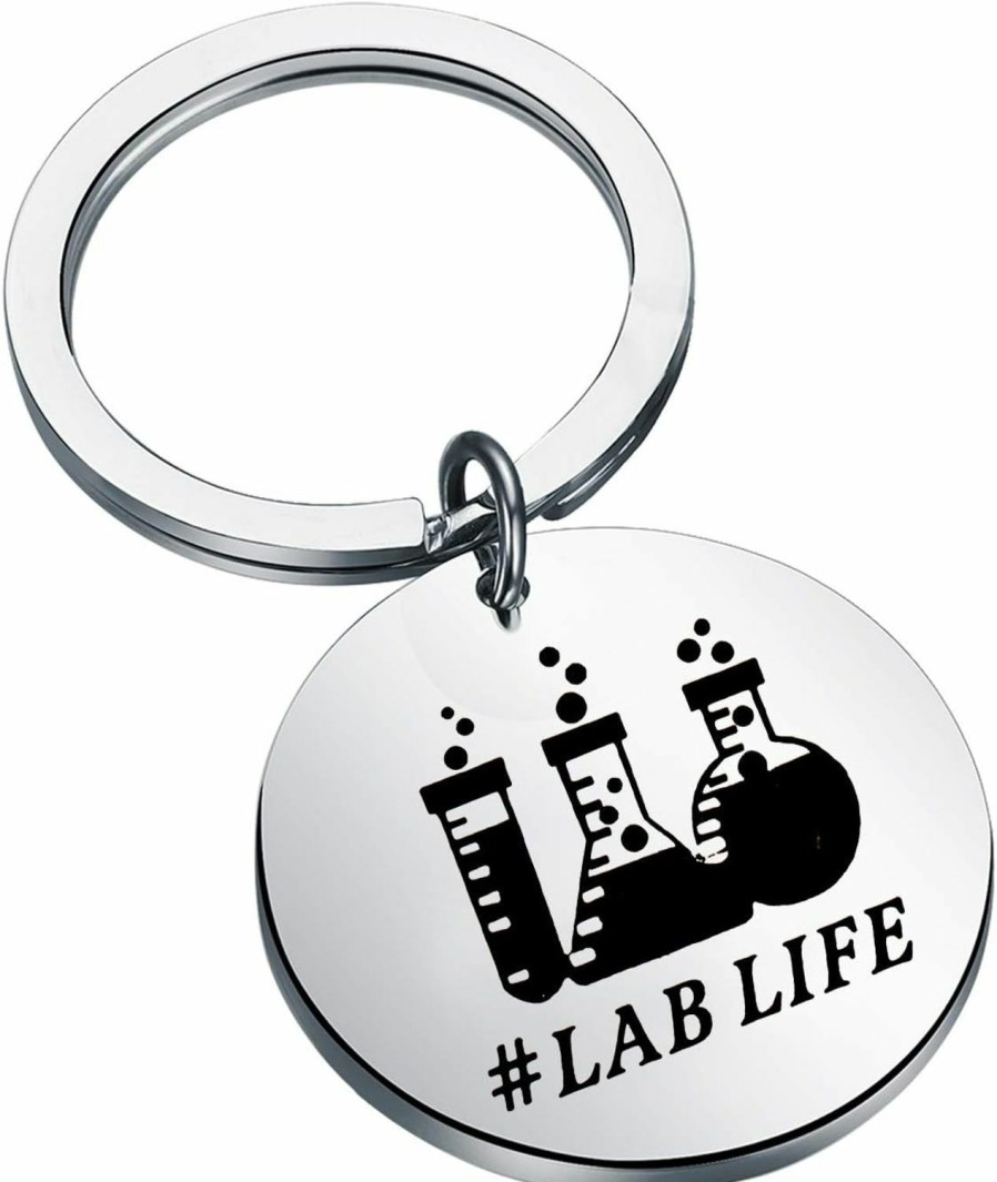 Wholesale SEIRAA Seiraa Lab Week Lab Tech Gift Lab Life Keychain Gift For Biology Chemistry Teacher Science Lovers