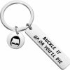 Online KUIYAI Kuiyai Tv Show Inspired Gift Buckle It Up Or You'Ll Die Keychain Movie Fan Gift