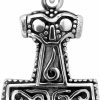 Online W | S WITHLOVE SILVER Withlovesilver Sterling Silver Viking Amulet Norse Warrior Hammer Of Thor Mjolnir Pendant