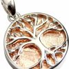 Hot Generic Cosumosu Tree Of Life Pendant Meteorite Sterling Silver Pendant Charm For Necklace