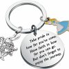 Online FUSTMW Fustmw Alice Gifts Keychain Rabbit Alice Pendant Wonderland Inspired Gifts Cartoon Keepsake Keychain Friendship Gifts