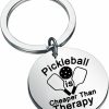 New UJIMS Ujims Pickleball Lover Keychain Pickleball Player Gift Pickleball Season Gift For Pickleball Coach Team Sport Game Gift