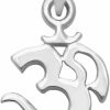 New Mimi Silver Mimi 925 Sterling Silver Om Ohm Aum Charm Pendant