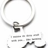 Online bobauna Bobauna Farm Tractor Keychain I Wanna Do Dirty Stuff With You Like Farming Farmer Gift For Dad Uncle Husband