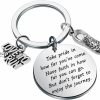 Online FUSTMW Fustmw Runners Keychain Gift Marathon Runner Gift Marathon Keychain Track Gift