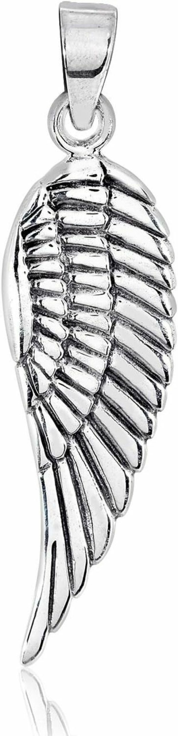 Hot W | S WITHLOVE SILVER Withlovesilver 925 Sterling Silver Angel Wing Pendant (2 Sides)