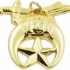 Online The Masonic Exchange Shriner Masonic Pendant - [Gold][1 3/8'' Tall]