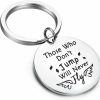 Wholesale PLITI Pliti Skydiver Gifts Those Who Don'T Jump Will Never Fly Skydiving Keychain Inspirational Gifts For Men