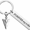 Hot FOTAP Fotap Tribe Gifts Forever My Tribe Keychain Best Friend Sister Wedding Gift Bride Tribe Jewelry Gifts For Her