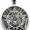 Clearance Amazon Cosumosu Sterling Silver Tetragrammaton Pentacle Star Eliphas Levi'S Pendant