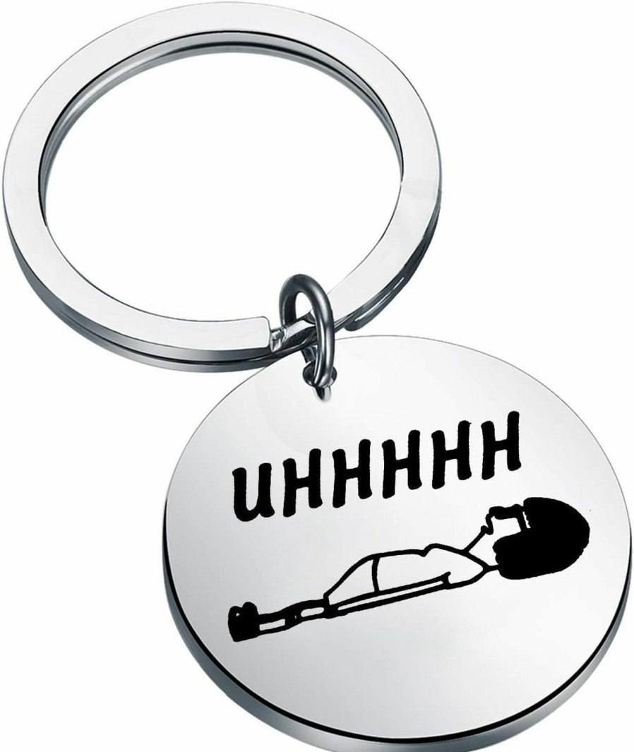 Online TIIMG Cartoon Tv Show Gift Uhhhhh Tina Lying On Floor Keychain Keychain