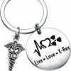 Wholesale FOTAP Fotap X-Ray Tech Gift Live Love X-Ray Keychain Radiology Tech Graduation Gift Radiologic Technologist Gift…