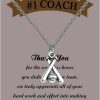 Best FUSTMW Fustmw Coach Thank You Keychain #1 Coach Gift Appreciation Gift For Football Basketball Soccer Baseball Coach Retirement Gift