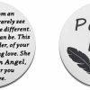 Hot TIIMG Tiimg Pocket Hug Gift Loss Of Mother Loss Of Father Gifts Memorial Keychain Guardian Angel Gifts