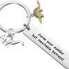 New bobauna Bobauna Curse Your Sudden But Inevitable Betrayal Inspired Keychain With Dinosaur Charm Travel Dinosaur Lover Gift