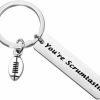 Clearance bobauna Bobauna Rugby Gift You'Re Scrumtastic Keychain Sports Jewelry Rugby Team Gift For Rugby Coach/Player/Rugby Ball Club Member