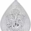 Best Claddagh Gold Claddagh Gold .925 Sterling Silver Ganesha Elephant God Teardrop Om Symbol Spiritual Hindu Religious Pendant Necklace Choice Of Pendant Only Or Necklace Chain Length