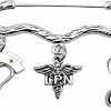 Best UJIMS Ujims Nurse Gift Medical Symbol Lapel Pin Nurses Day Gift For Nurse Practitioner Female Rn Lpn Paramedic Nursing Graduation Jewelry