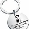 Hot TIIMG Tiimg Weight Loss Keychain Fitness Motivation Gifts Doctor Keychain Funny Gift For Men Women