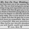 Online FOTAP Fotap Groom Wallet Cards To My Son On Your Wedding Day Wallet Card Wedding Gift Groom Gift From Parents (Son Wedding Wallet)