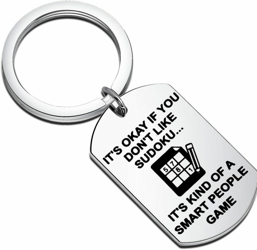 Wholesale FAADBUK Faadbuk Sudoku Keychain Sudoku Puzzle Lover Gift Sudoku Player Gift Sudoku Solver Gift