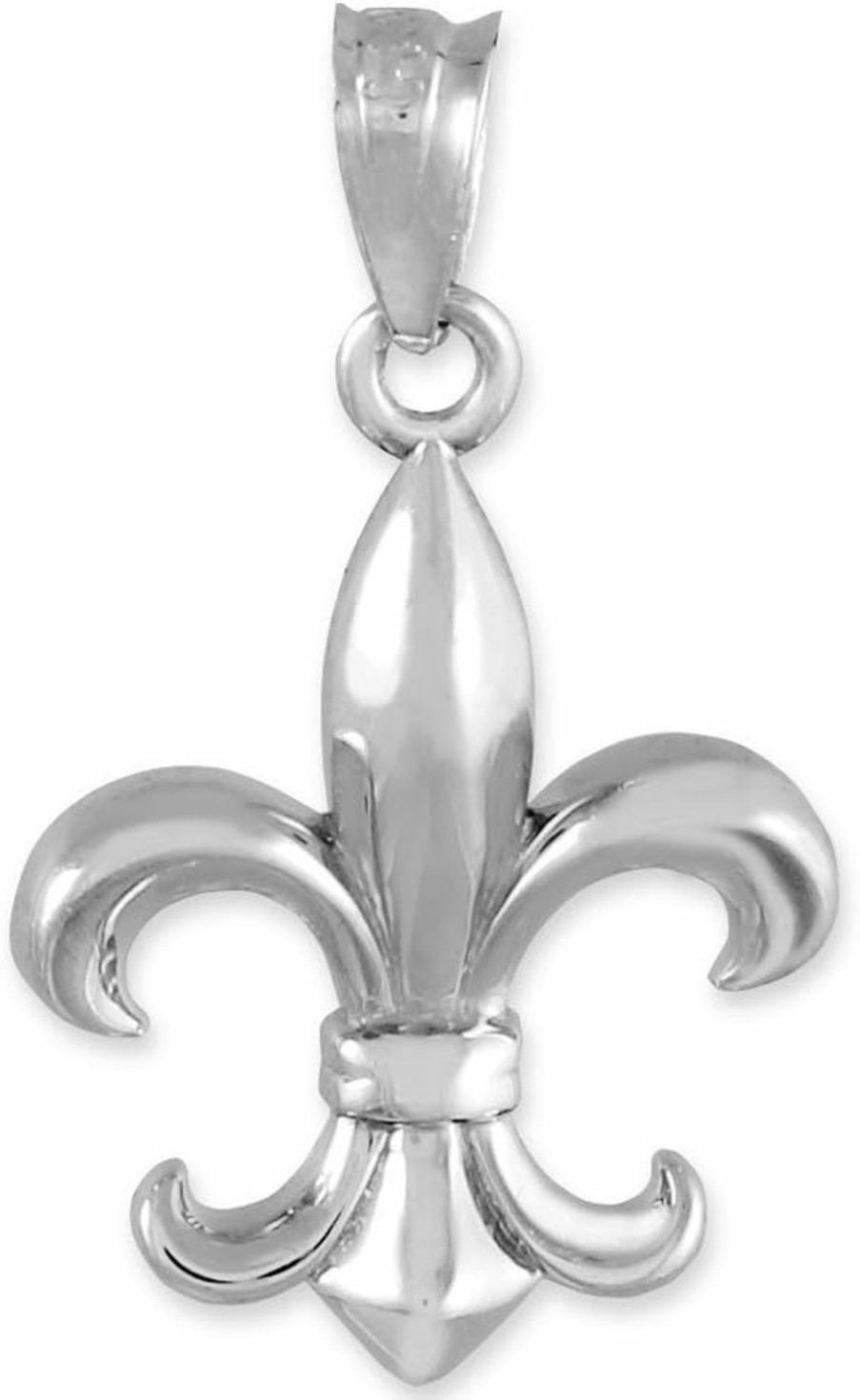 Online Claddagh Gold Claddagh Gold 925 Sterling Silver Fleur-De-Lis Charm Pendant