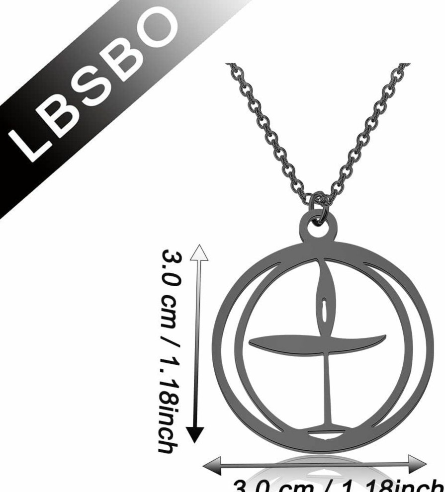 Best CENWA Cenwa Flame Symbol Talisman Pendant Stainless Steel Jewelry