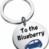 Hot FAADBUK Faadbuk Tv Show Inspired Keychain To The Blueberry Blueberry Gift Tv Show Gift