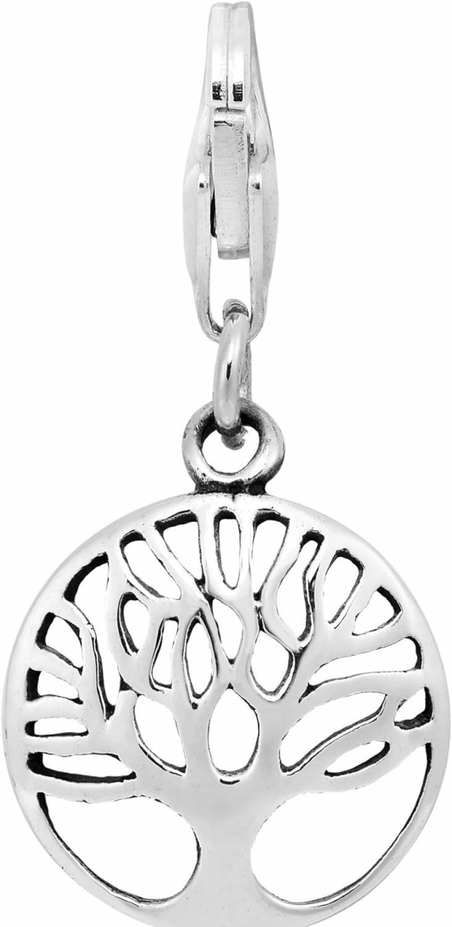 Wholesale AeraVida Aeravida Mini 'Tree Of Life' Lobster Clasp .925 Sterling Silver Pendant