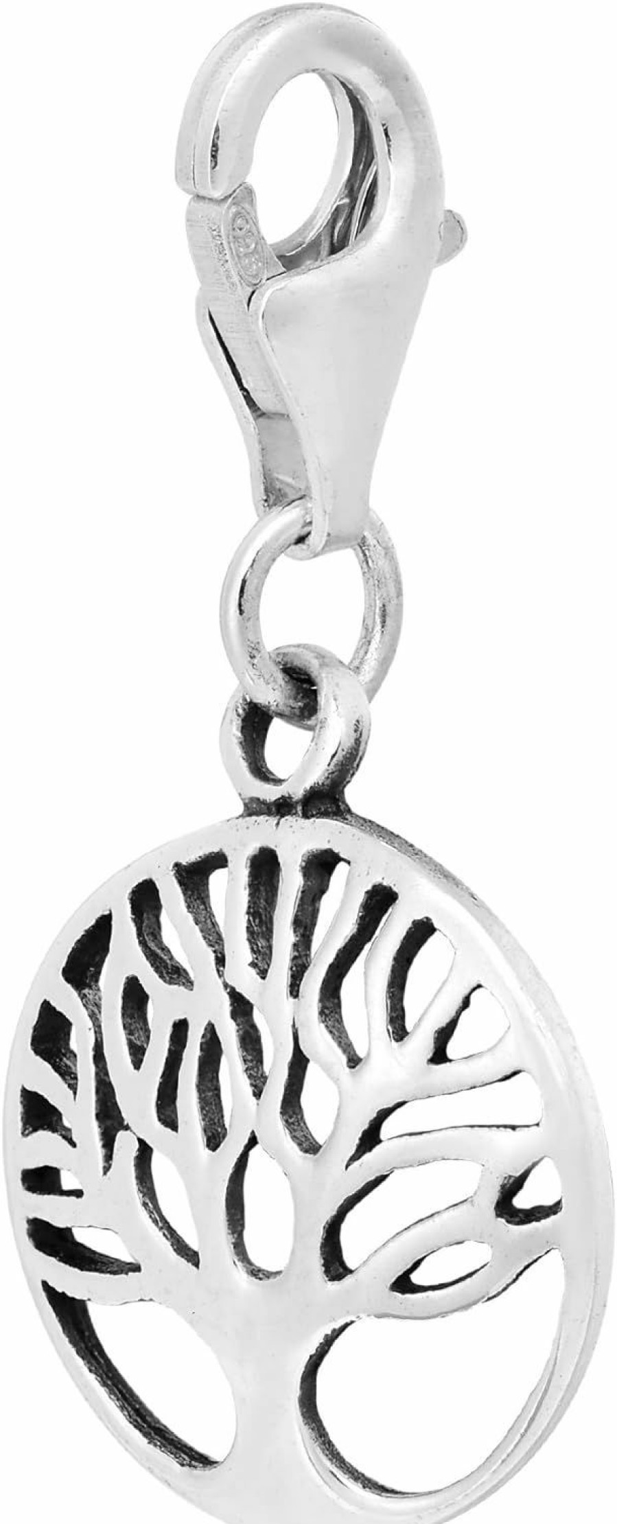 Wholesale AeraVida Aeravida Mini 'Tree Of Life' Lobster Clasp .925 Sterling Silver Pendant