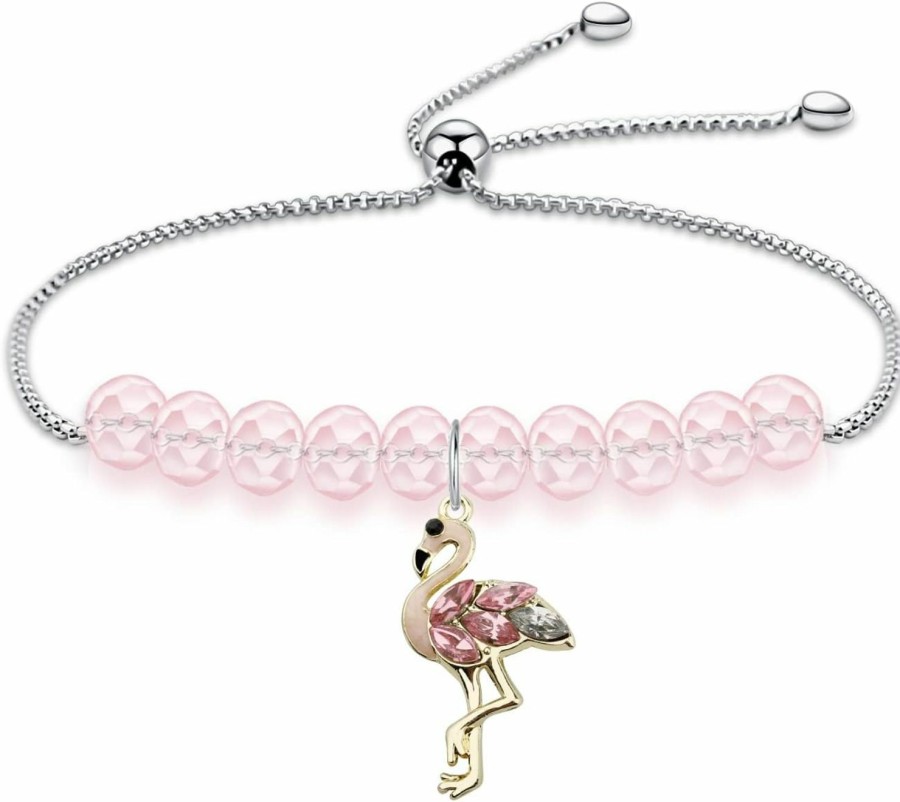 Clearance N\C Nc Flamingo Bracelet Flamingo Lover Jewelry Gift Flamingo Jewelry Animal Lovers Gift Inpirational Gift Flamingo Gifts For Women