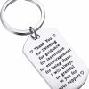 New FUSTMW Fustmw Thank You Gift Appreciation Gift Thank You For Guidance Keychain Support Gifts